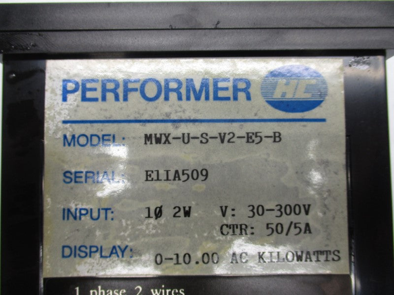 PERFORMER MWX-U-S-V2-E5-B 30-300V 5A NSMP