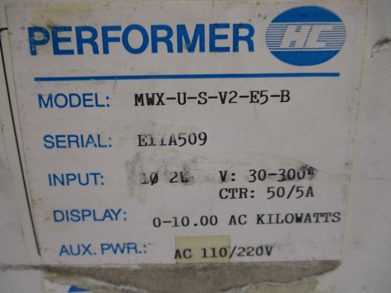 PERFORMER MWX-U-S-V2-E5-B 30-300V 5A NSMP