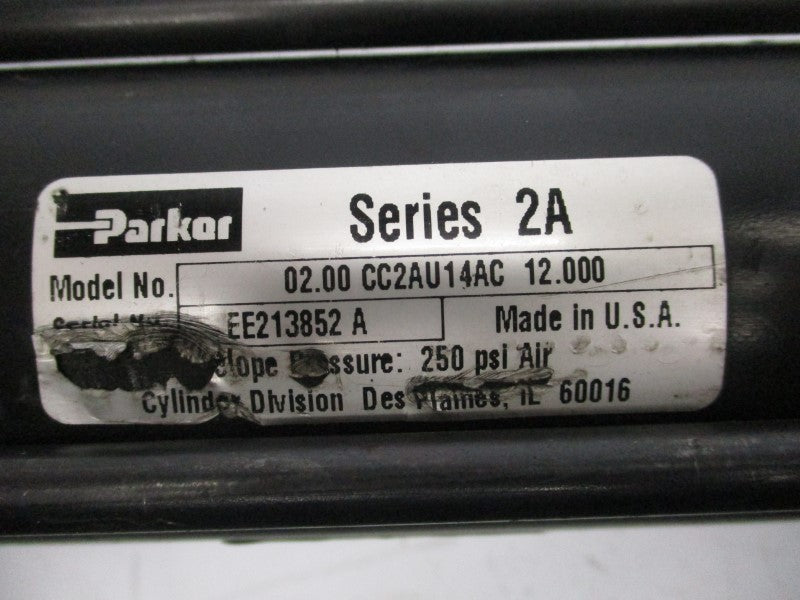 PARKER 02.00CC2AU14AC12.000 250PSI UNMP