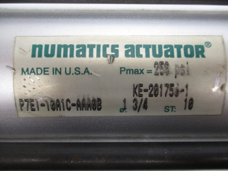 NUMATICS P7E1-10A1C-AAA0B KE-201756-1 250PSI 1-3/4" NSNP