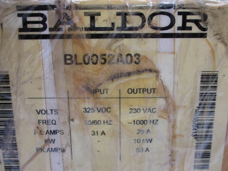 BALDOR BL0052A03 325VDC 31A NSMP