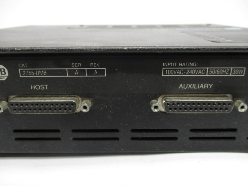 ALLEN BRADLEY 2755-DM6 SER. A REV. A 100-240VAC UNMP