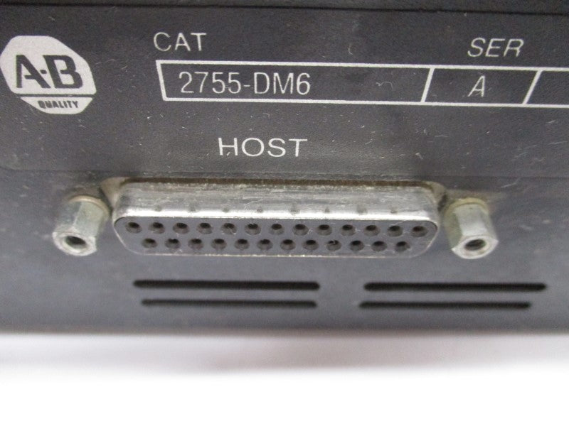 ALLEN BRADLEY 2755-DM6 SER. A REV. A 100-240VAC UNMP