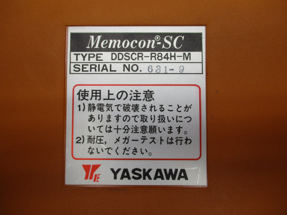 YASKAWA DDSCR-R84H-M NSMP