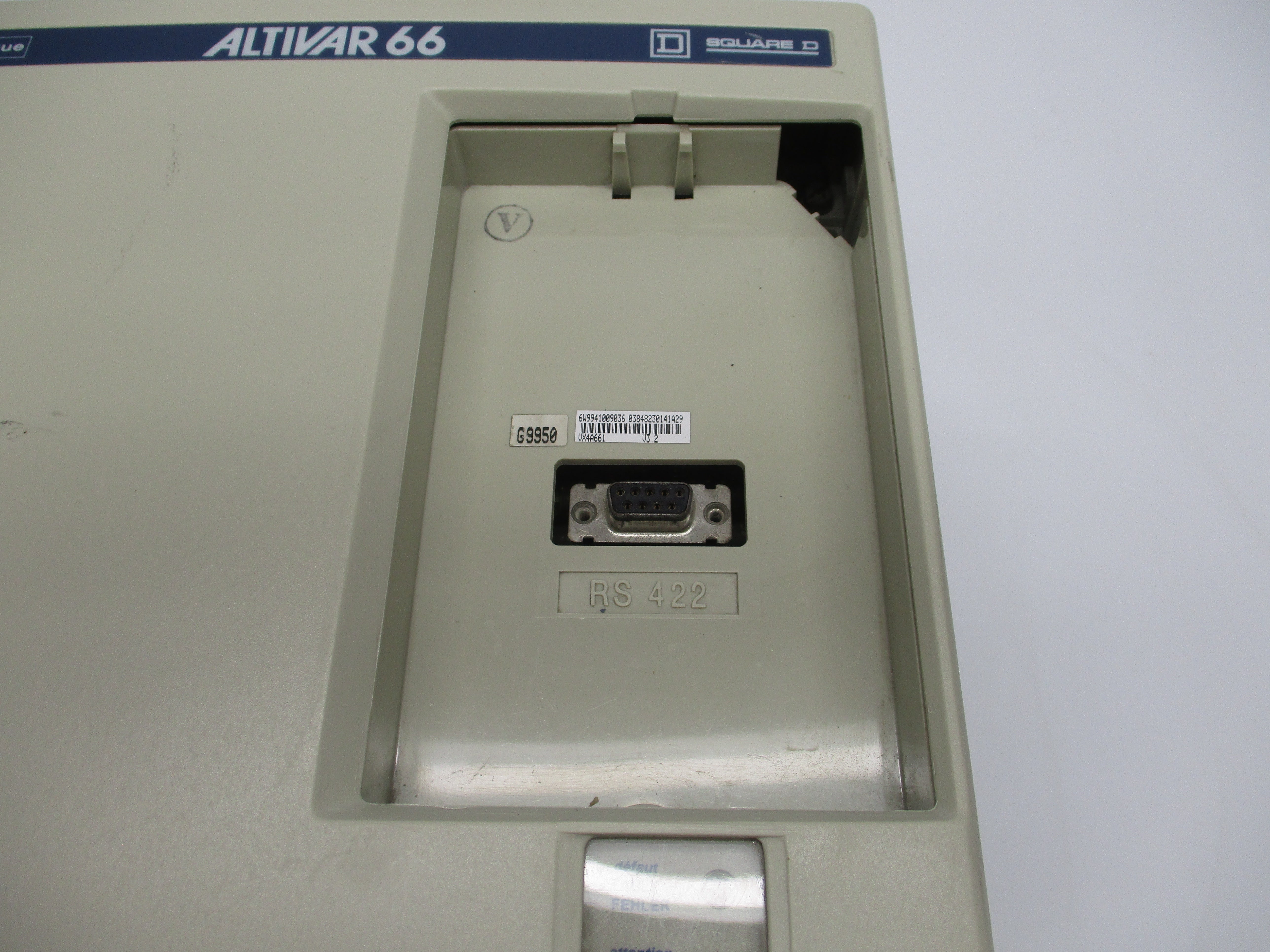 TELEMECANIQUE ATV66U90N4 460V 18A (MISSING TERMINAL) UNMP