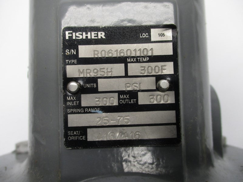 FISHER CONTROLS MR95H 25-75PSI NSNP