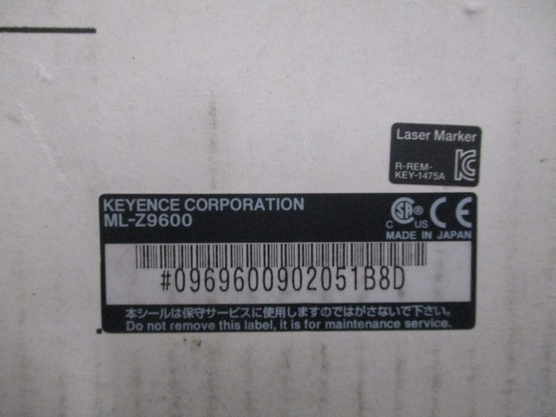 KEYENCE ML-Z9600 ML-Z9610 100-240VAC NSMP