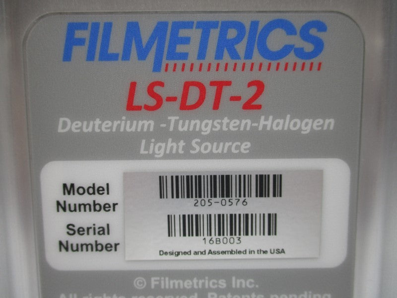 FILMETRICS LS-DT-2 205-0576 100-240VAC 1A NSMP