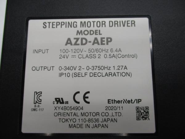 ORIENTAL MOTOR AZD-AEP 100-120V 6.4A NSMP