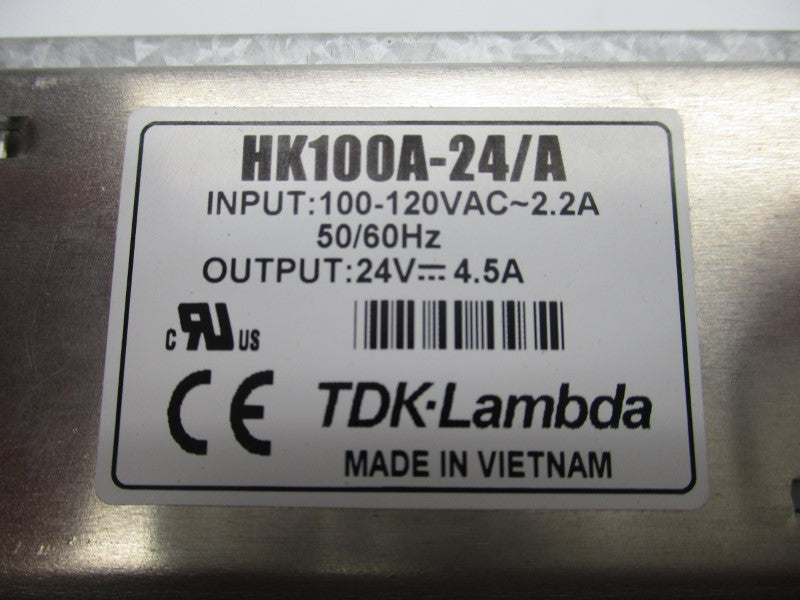 TDK LAMBDA HK100A-24/A 100-120VAC 2.2A NSNP