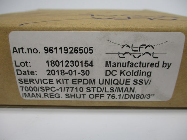 ALFA LAVAL 9611926505 SSV/7000/SPC-1/7710 NSMP