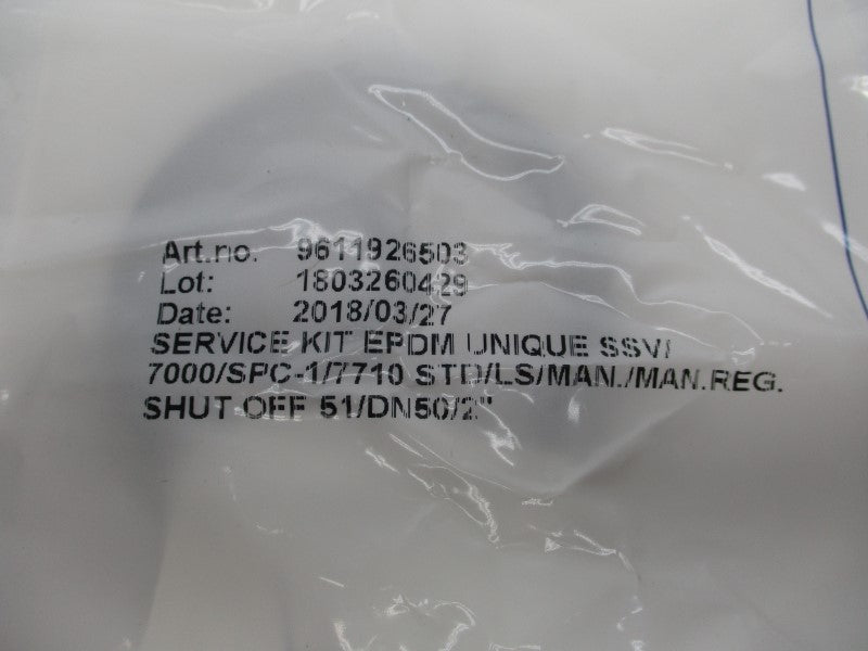 ALFA LAVAL 9611926503 SSV/7000/SPC-1/7710 NSMP