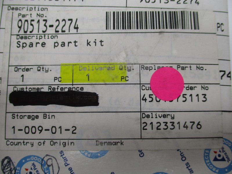 TETRA PAK 90513-2274 NSFS