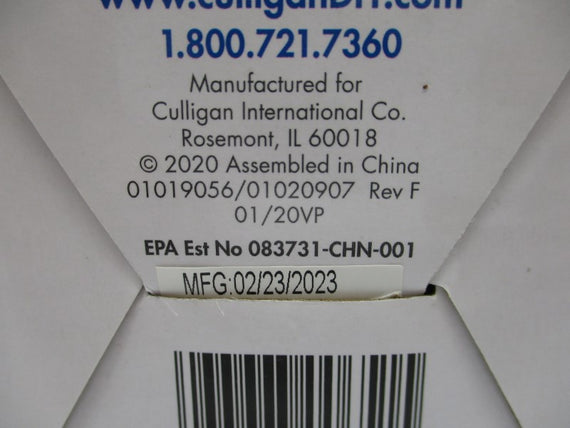 CULLIGAN RC-EZ-3 NSFS