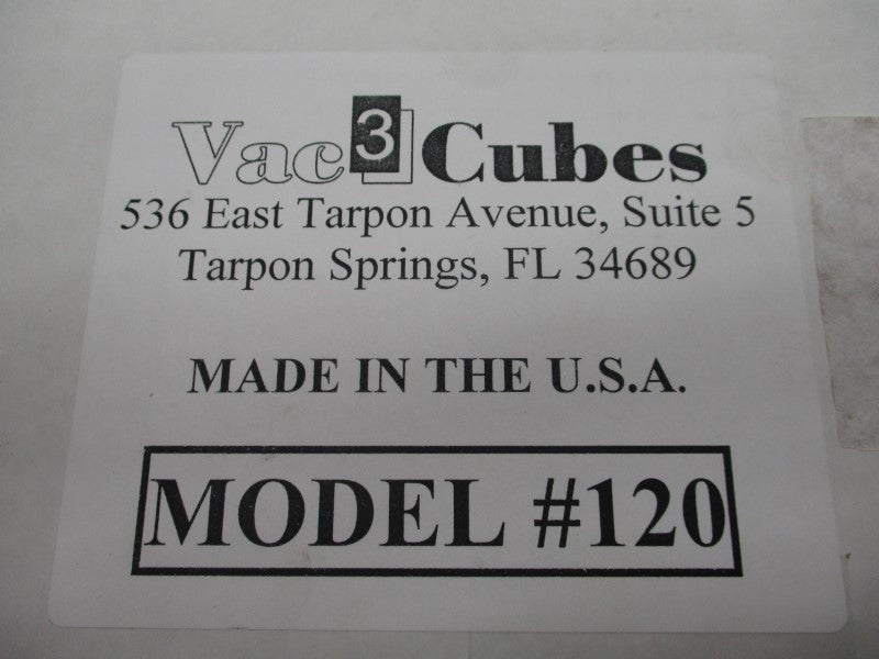 VAC3 CUBES 120 NSFS