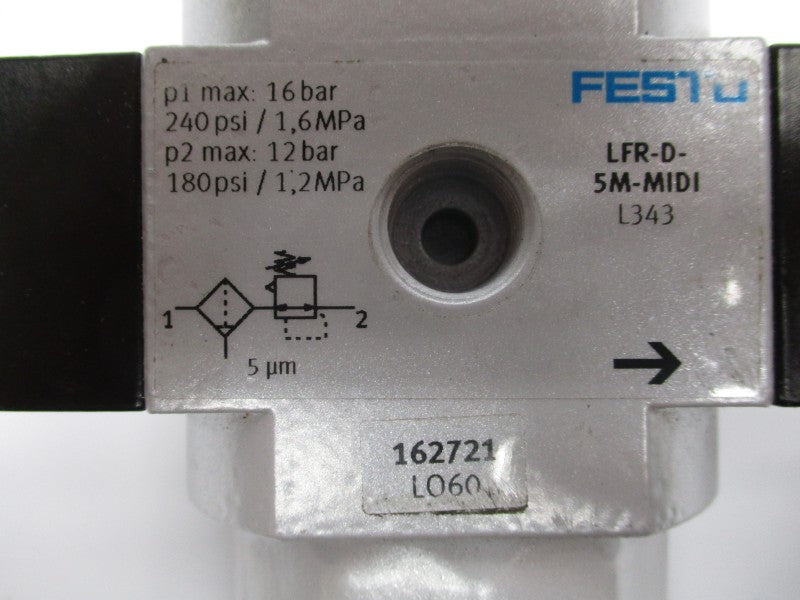 FESTO LFR-D-5M-MIDI 162721 240PSI NSNP
