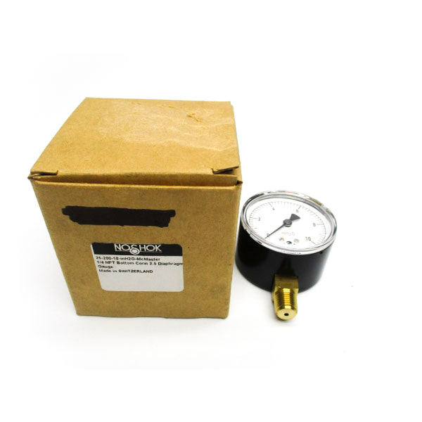 NOSHOK 25-200-10-INH20 0-10PSI NSMP