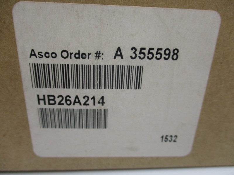 ASCO HB26A214 20-50PSI NSMP
