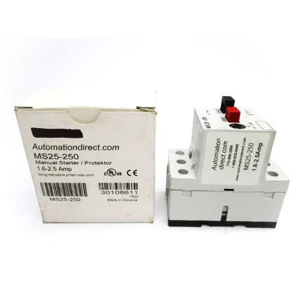 AUTOMATION DIRECT MS25-250 690V 1.6-2.5A NSMP
