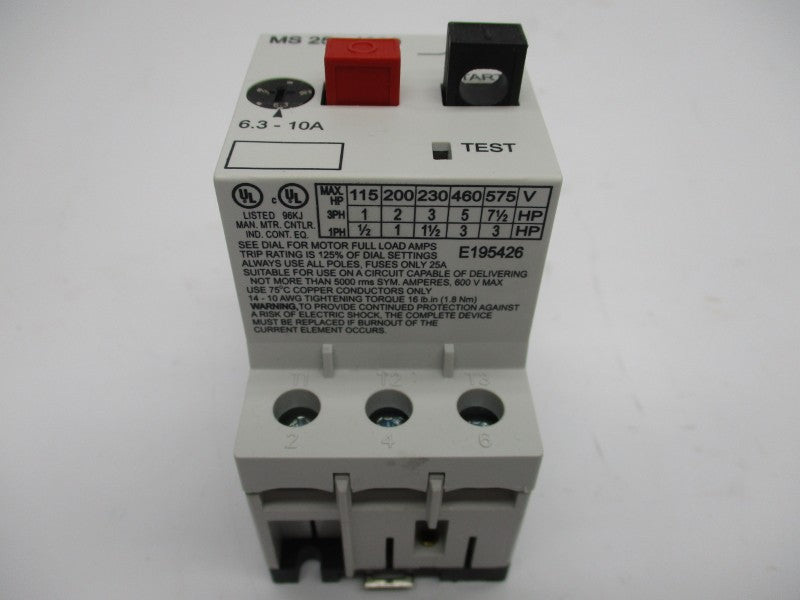 AUTOMATION DIRECT MS25-1000 690V 6.3-10A NSMP