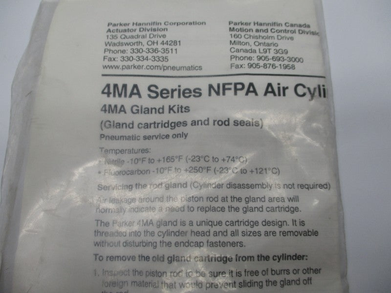 PARKER RG04MA0061 NSMP