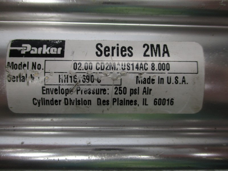 PARKER 02.00CD2MAUS14AC8.000 250PSI UNMP