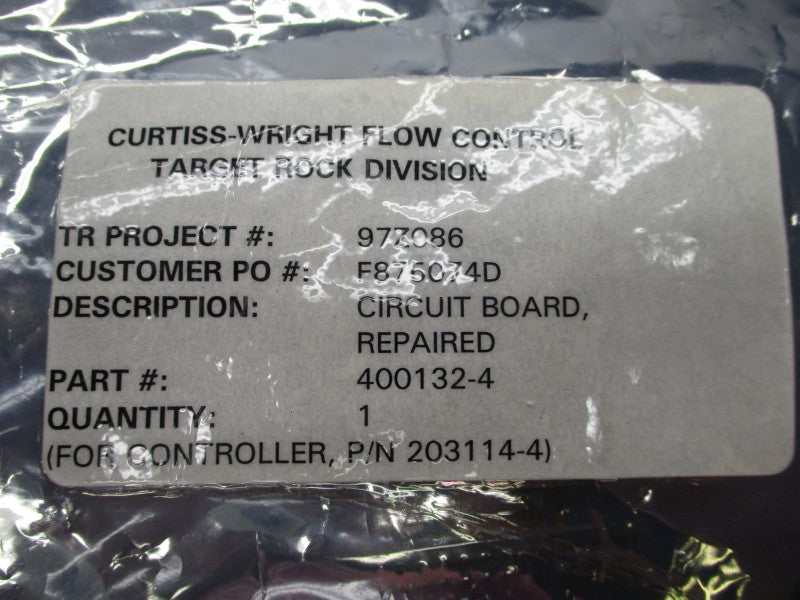 CURTISS-WRIGHT 400132-4 UNMP