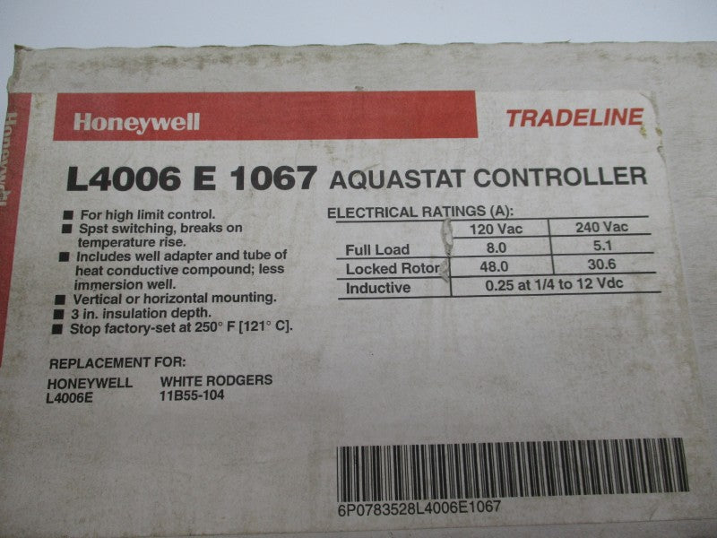 HONEYWELL L4006E1067 240VAC 48A NSMP