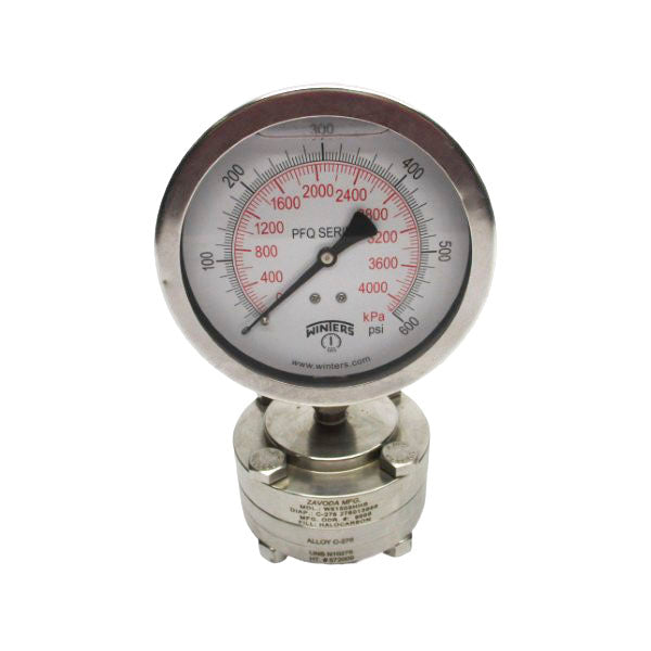 ZAVODA MANUFACTURING W51503HHS 0-600PSI NSNP