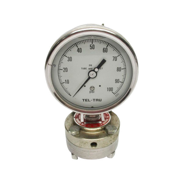 ZAVODA MANUFACTURING W515-08 0-100PSI NSNP