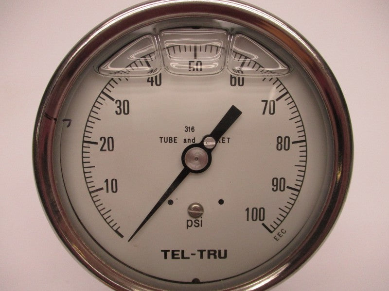 ZAVODA MANUFACTURING W515-08 0-100PSI NSNP