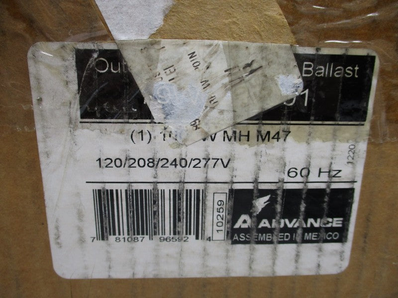 PHILIPS ADVANCE 79W6592-001 120/208/240/277V 9.0/5.2/4.5/3.9A NSMP
