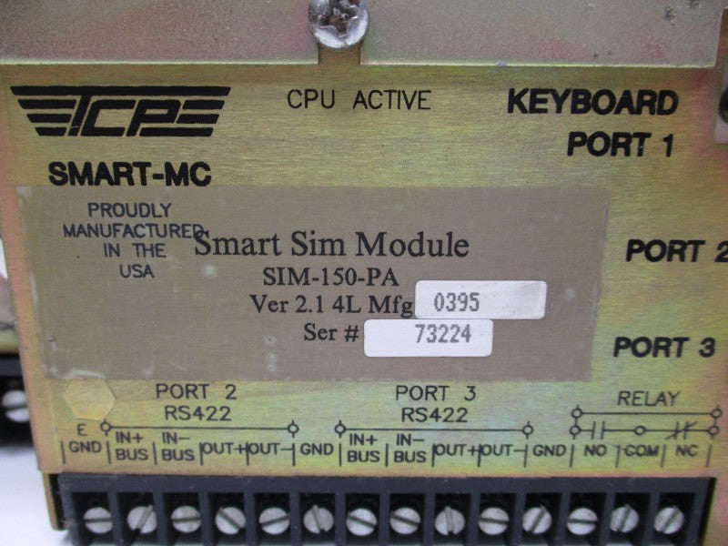 TCP SIM-150-PA VER. 2.1 5-24VDC NSNP