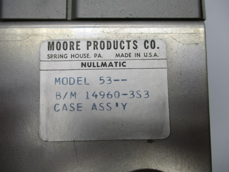 MOORE PRODUCTS CO. 53-- 14960-3S3 NSNP