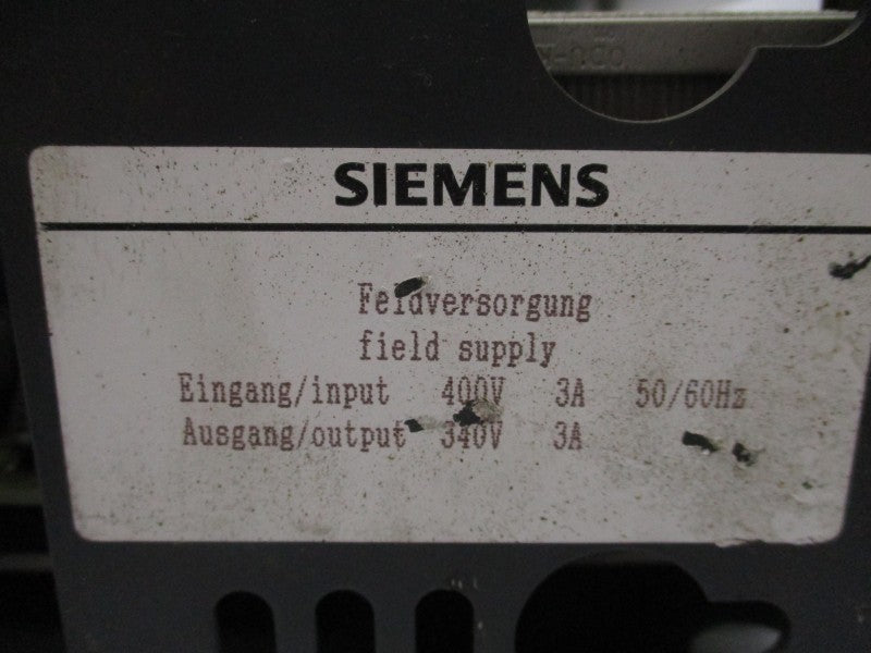 SIEMENS 6RA2313-6DV61-0 420V 15A UNMP