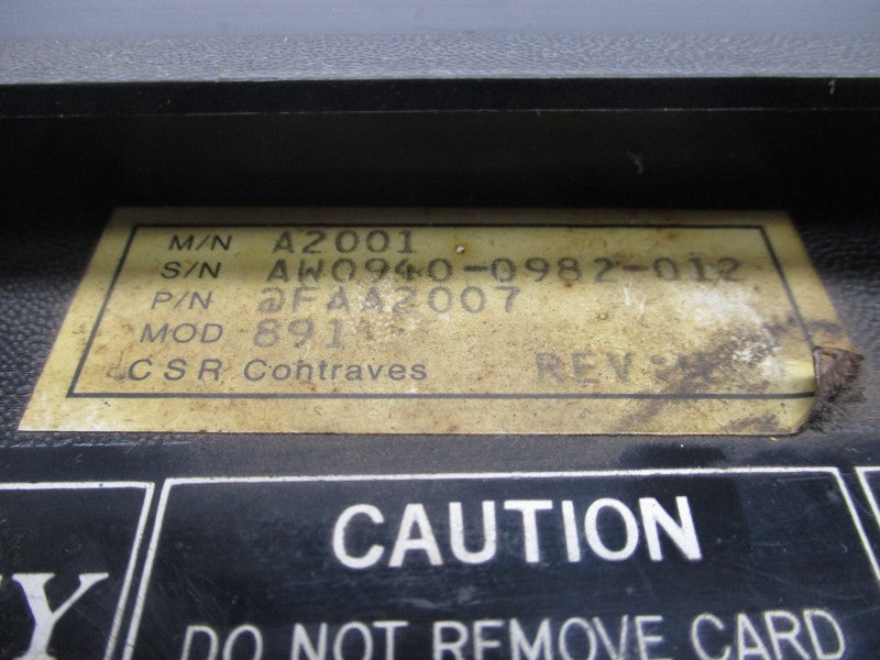 ALLEN BRADLEY A2001 2FAA2007 REV. H (AS PICTURED) UNMP