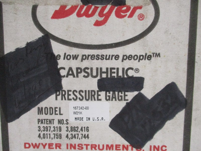 DWYER 167242-00 W21K 500PSI NSMP