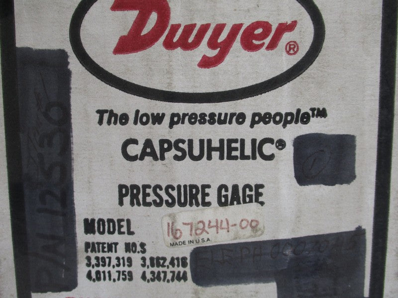 DWYER 167244-00 W49GLH 500PSI NSMP