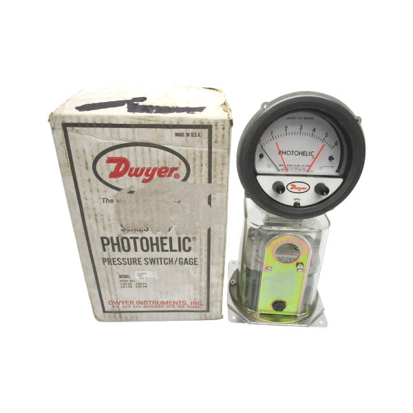 DWYER 3006-RMR W03K 120VAC/DC 10A 25PSI 0-6" NSMP