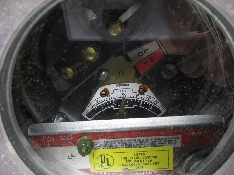 MERCOID CONTROL DSH-7231-153-7 277VAC 15A 5-150PSI NSMP