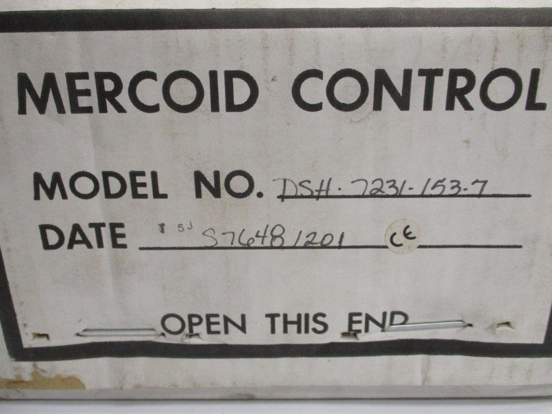 MERCOID CONTROL DSH-7231-153-7 277VAC 15A 5-150PSI NSMP