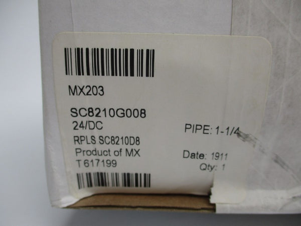 ASCO SC8210G008 24VDC 5-125PSI 1-1/4" NSMP