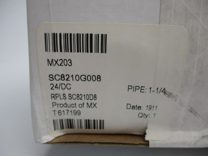 ASCO SC8210G008 24VDC 5-125PSI 1-1/4" NSMP
