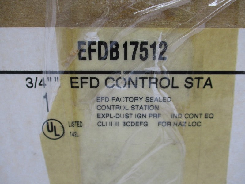 APPLETON EFDB175-12 600VAC 3/4" NSMP