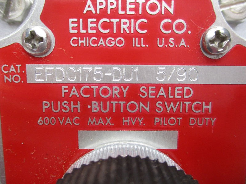 APPLETON EFDC175-DU1 600VAC NSMP