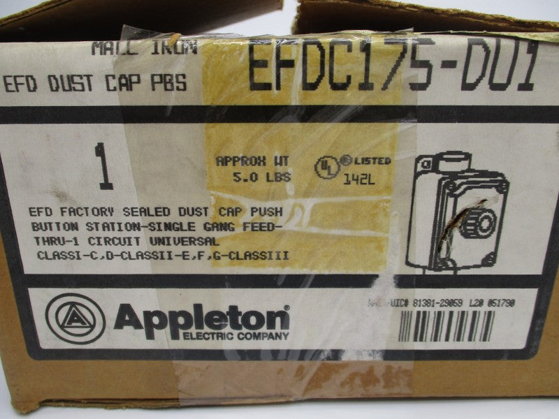 APPLETON EFDC175-DU1 600VAC NSMP