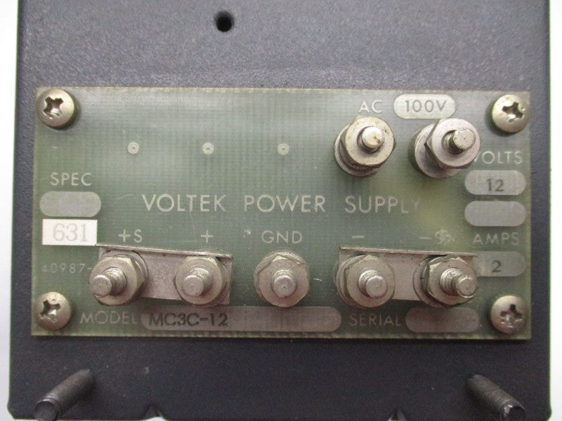 VOLTEK MC3C-12 100VAC 2A NSNP