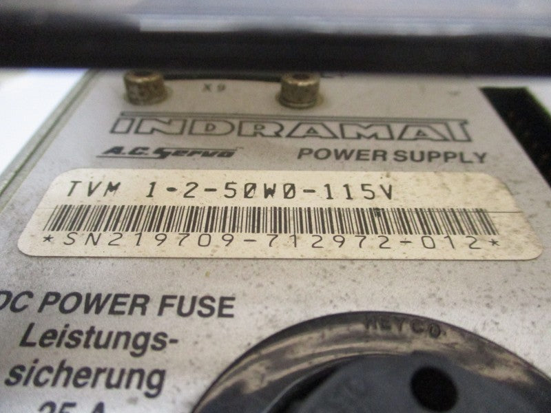 INDRAMAT TVM1.2-50-220/300-W0/115/220 115VAC (AS PICTURED) UNMP