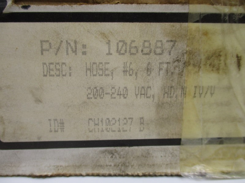 ITW 106887 200-240VAC 6' NSMP