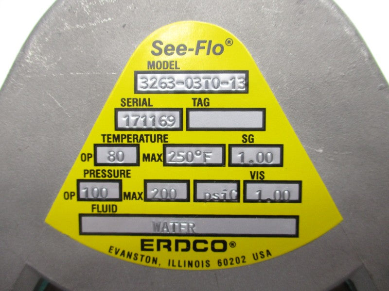 ERDCO 3263-03T0-13 200PSI 250F NSMP